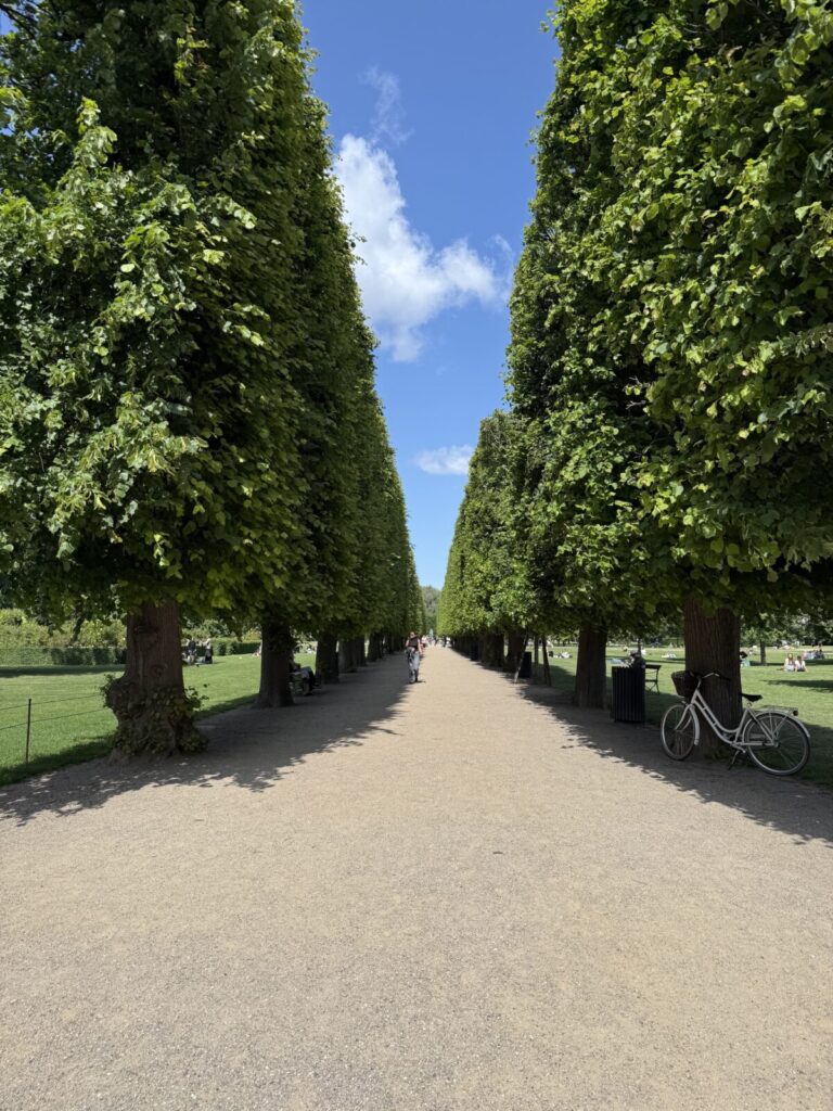 コペンハーゲンの街中には、15分以内の場所に公園がある。