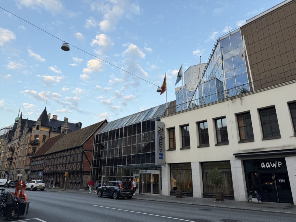 Radisson Blu Hotel Malmö（筆者撮影）